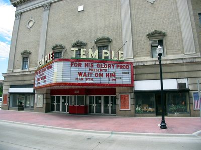 Temple Theatre - Recent Pic